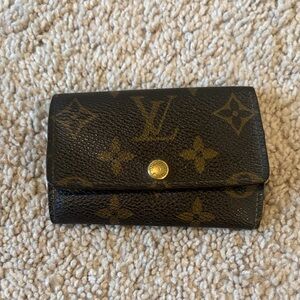 Louis Vuitton Monogram Canvas Trifold Key Pouch - Brown/Gold